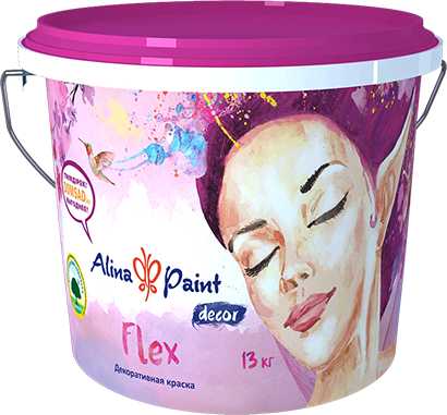 Декоративная краска ALINA PAINT Flex