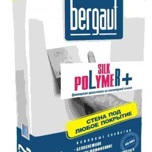 Шпатлёвка Bergauf Silk Polymer белая полимерная 25кг
