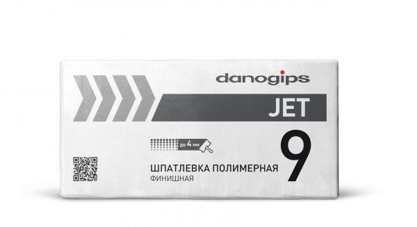 Шпатлевка полимерная выравнивающая DANO JET9 20 кг доставка Уральск