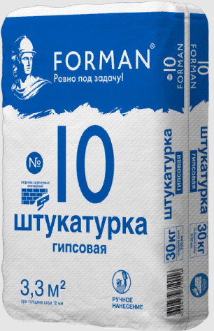 Штукатурка Уральск доставка FORMAN 10